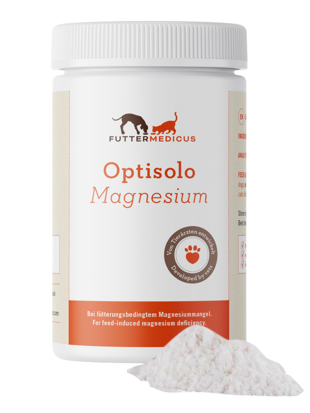 Optisolo Magnesium Pulver 120 g